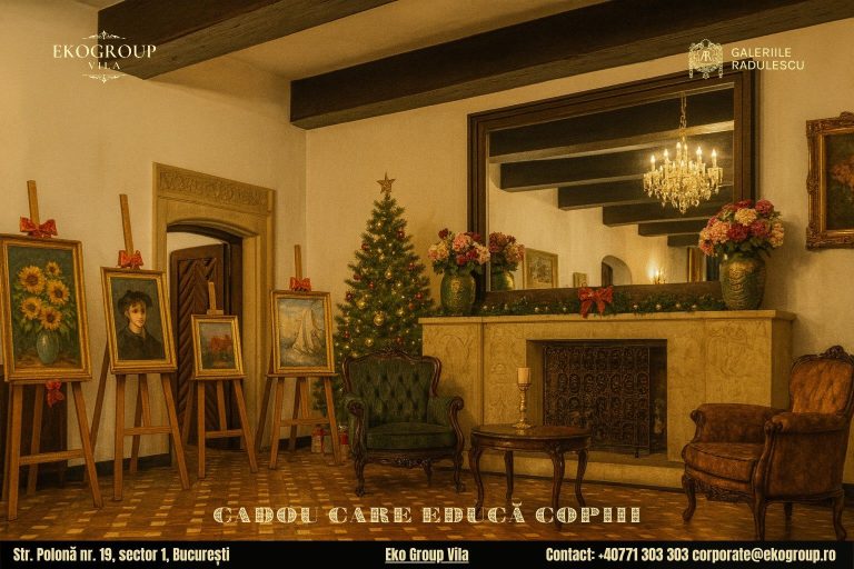 Cadouri de Crăciun copii: O experiență educativă magică la expoziția „Crăciunul anilor ’30” de la Eko Group Vila