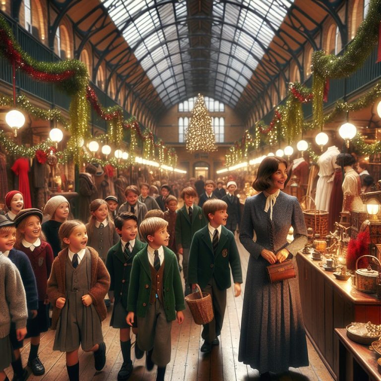 Vizite educative de Crăciun la expoziții cu farmec interbelic