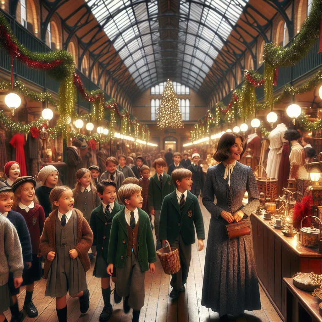 Vizite educative de Crăciun la expoziții cu farmec interbelic